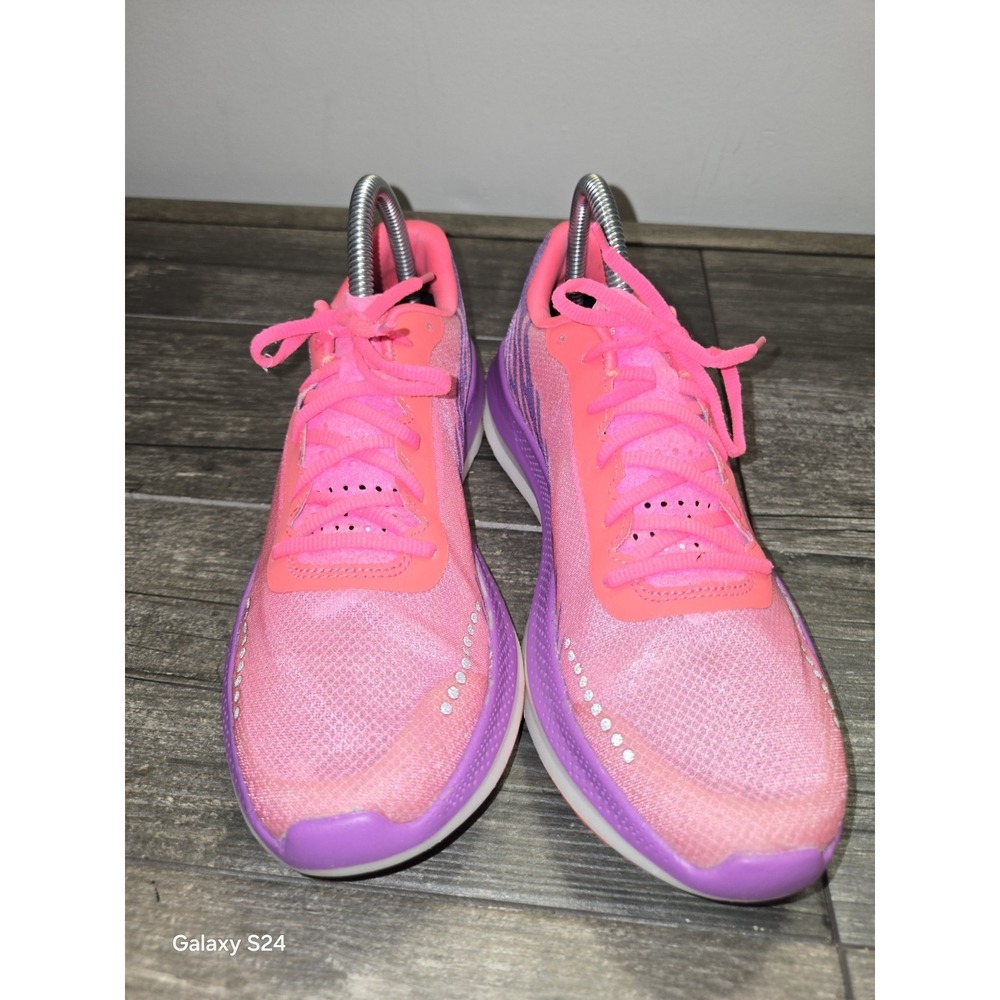 Skechers Go Run Razor Excess Blue/Coral Women's Size 8 - Picture 2 of 9